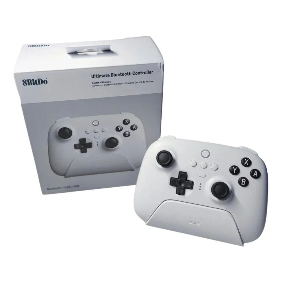 Ultimate Bluetooth 2.4G Gaming Controller with Charging Dock: for Switch, Windows PC, Steam, Android, Ios