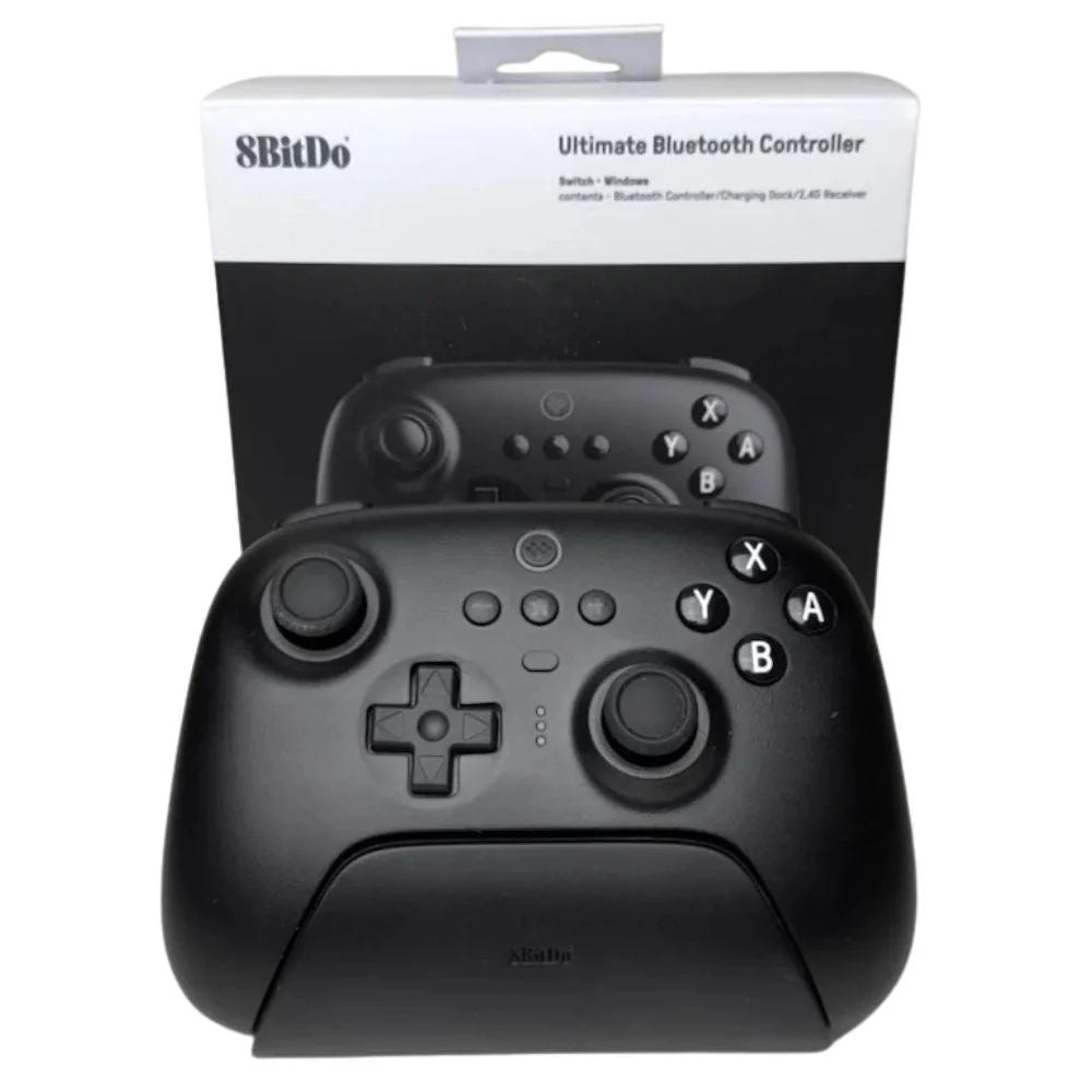 Ultimate Bluetooth 2.4G Gaming Controller with Charging Dock: for Switch, Windows PC, Steam, Android, Ios