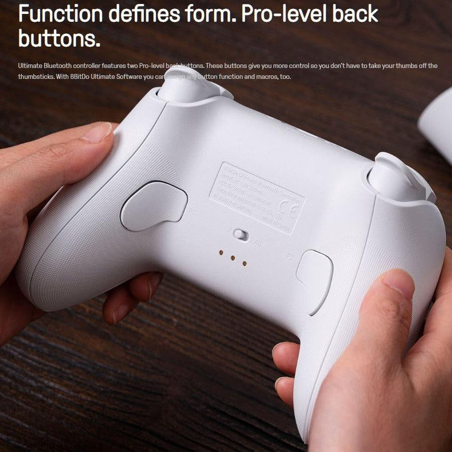 Ultimate Bluetooth 2.4G Gaming Controller with Charging Dock: for Switch, Windows PC, Steam, Android, Ios